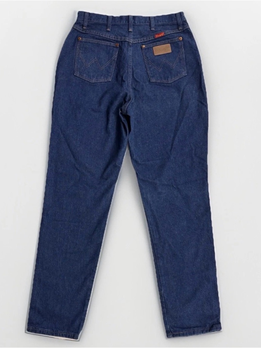 Wrangler Woman's Cowboy Cut Blue Jeans 12MWZG 1516 x 34 High Rise 100% Cotton